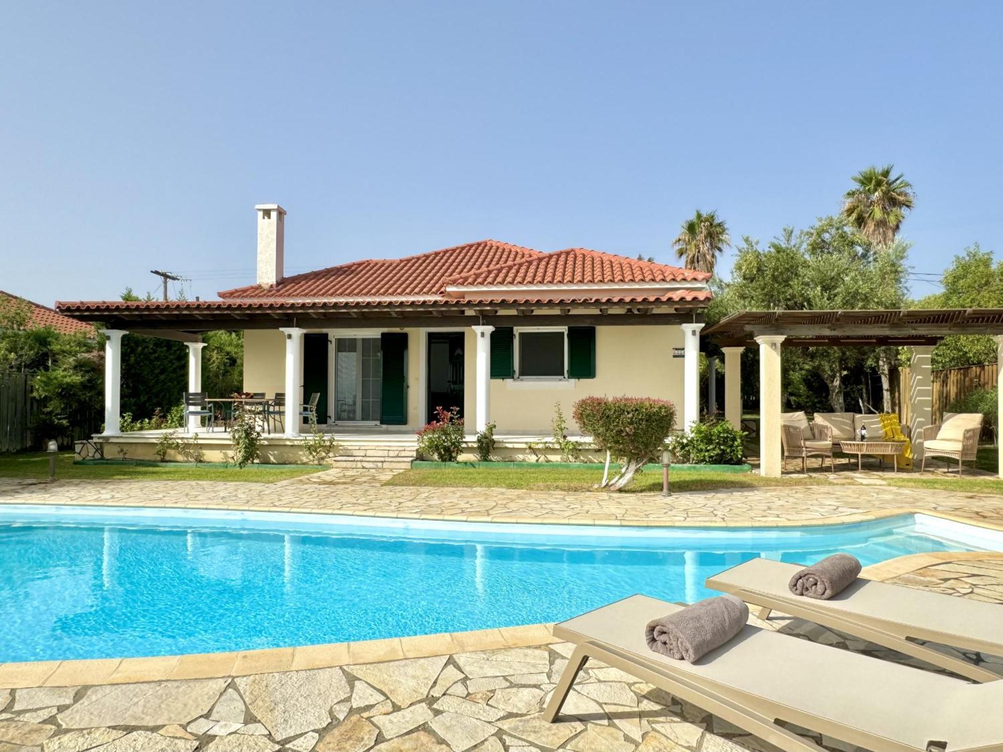 Villa Afroditi, Spartia, Kefalonia Livathos  외부 사진
