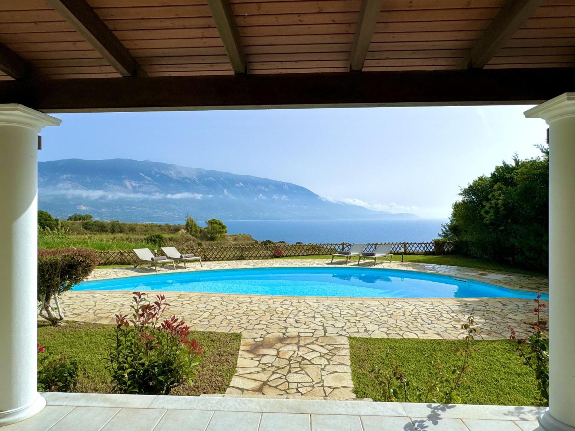 Villa Afroditi, Spartia, Kefalonia Livathos  외부 사진